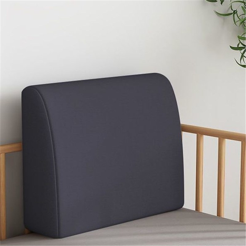 沙发靠垫大靠背高密度海绵弧形实木沙发腰靠背床头舒适靠枕硬靠垫