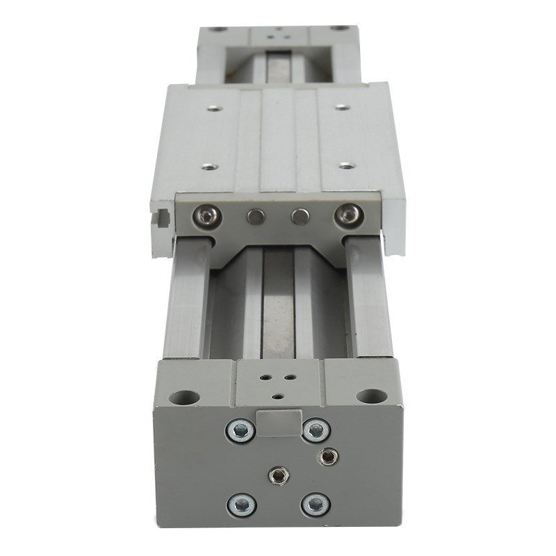 SMC型气缸MY1M无杆气缸不锈钢导轨型大推力机械式可调气动滑台