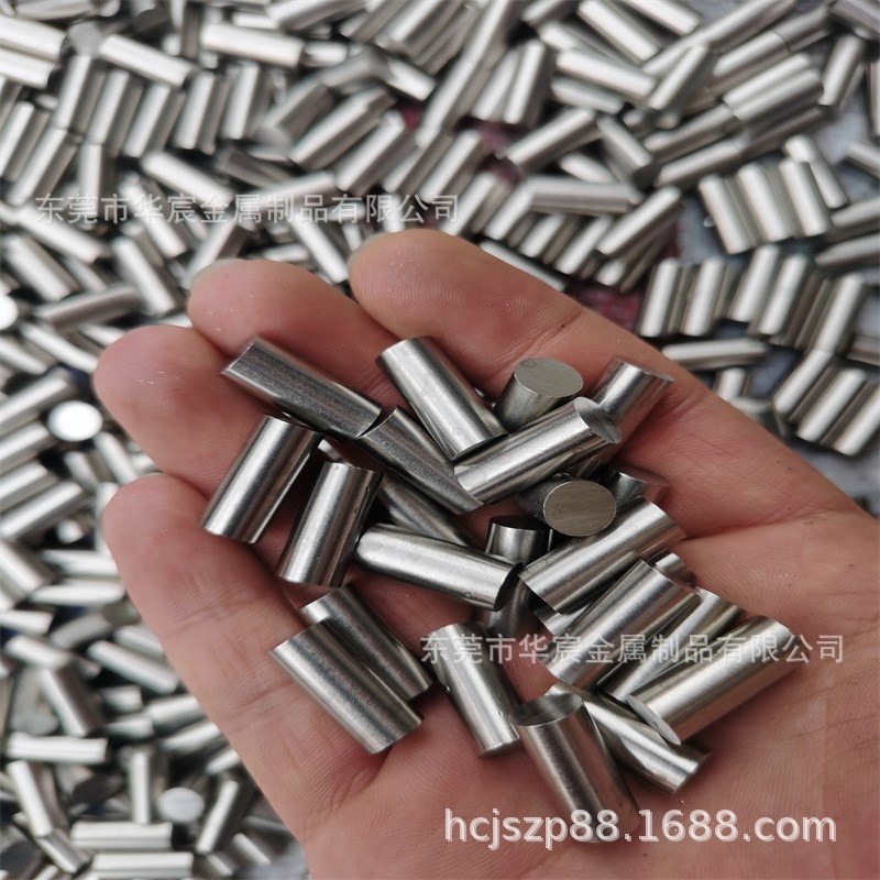 304不锈钢实心钢柱圆棒销子3.0 3.5 4.0 5mm切口倒角无毛刺光元棒