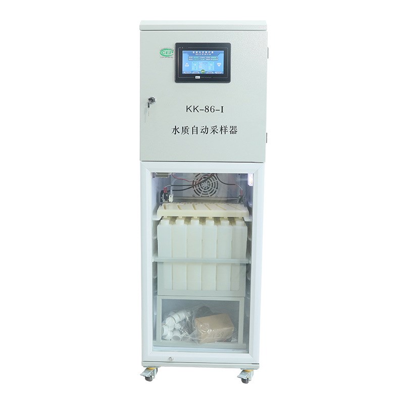 在线水质自动采样器AB桶混合采样冷藏采水器自动排污环保采水设备