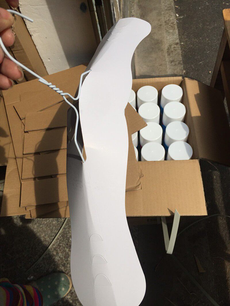 西服纸垫肩一次性衣架纸垫肩板防滑防止衣物变形洗衣店