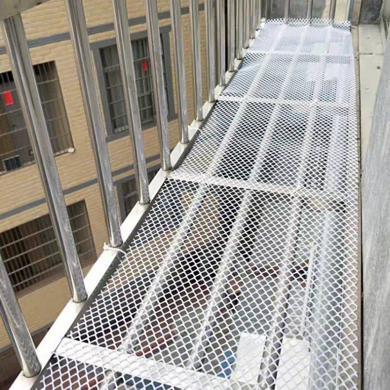阳台防护网塑料网格安全网窗户栏杆防坠网防盗窗防掉养殖封窗网猫