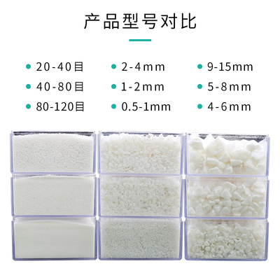 石英砂颗粒细沙白色灭烟沙酒店烟灰缸专用垃圾桶鱼缸造景纯白沙子