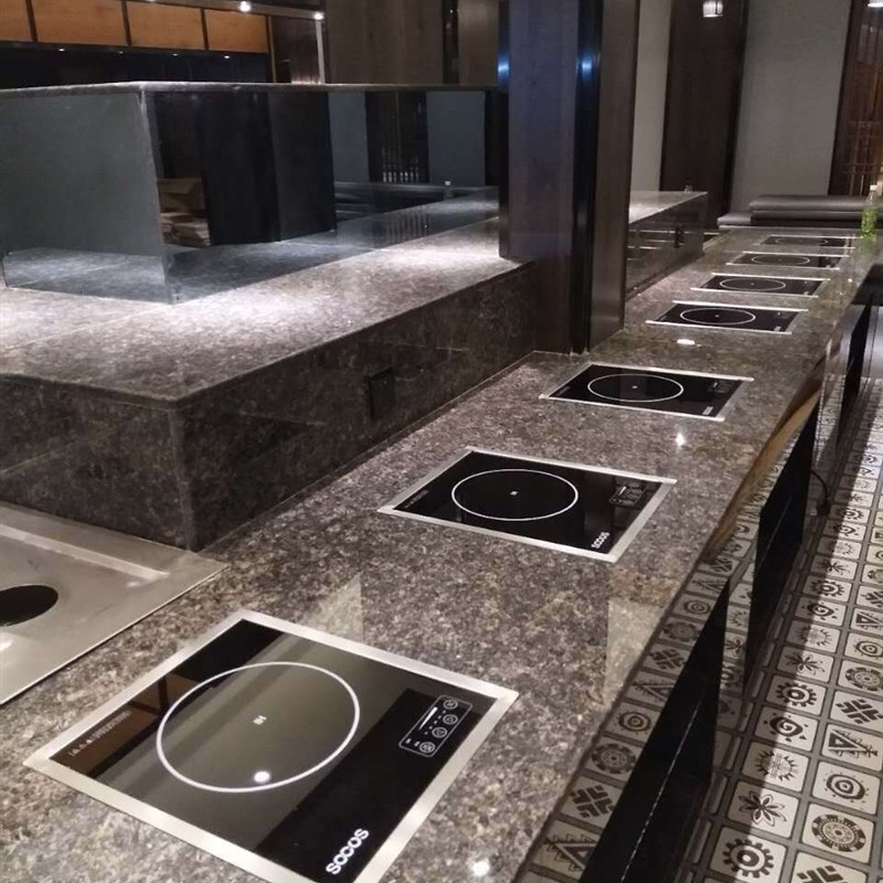 SOCUS尚客仕商用电磁炉SKS-CH18自助餐保温炉遥控线控开关20X