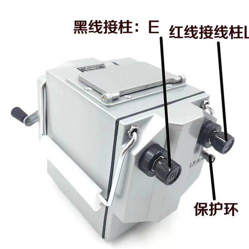 兆欧表 绝缘电阻测试仪 Z 电工摇表 上海康海铝壳摇表电机电缆