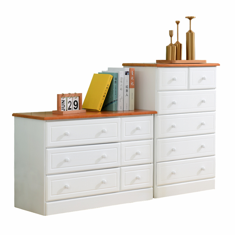 实木五斗柜简约现代客厅五斗橱多功能卧室储物柜抽屉式斗柜收纳柜