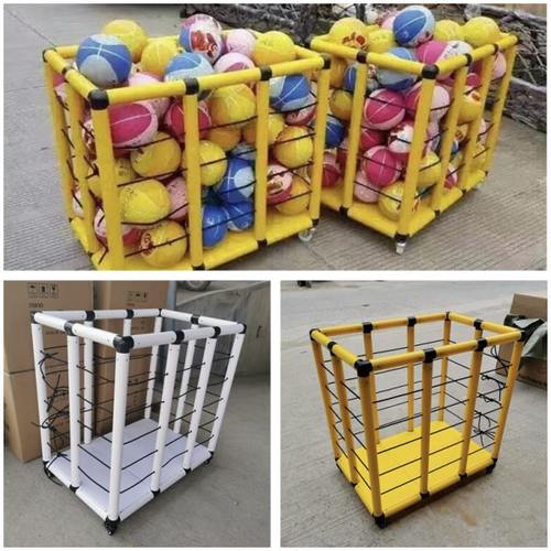 篮球收纳架家用球架足球篮球置物架子室内幼儿园皮球篮球摆放架框