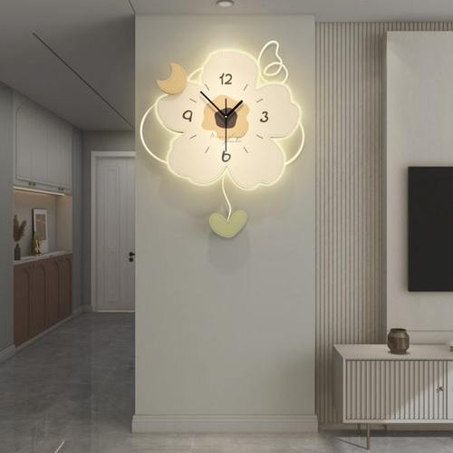 时尚创意时钟挂墙简约现代2024新款钟表挂钟客厅挂表网红装饰家用