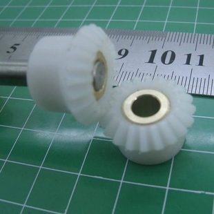 微小轻型1模20齿伞齿轮组合90度转向适用模型飞机耐磨差速齿轮