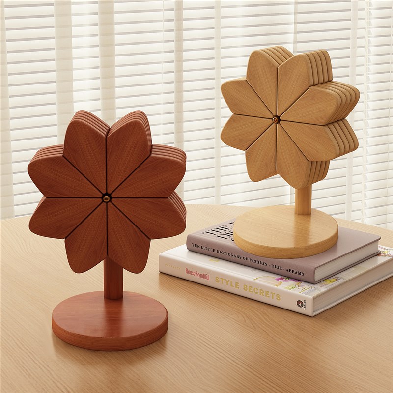 风车隔热垫餐桌防烫耐高温t菜盘子碗垫家用创意摆件折叠锅垫杯垫