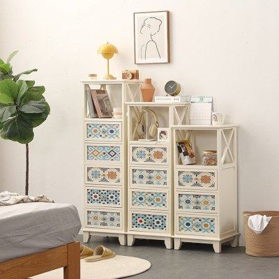 纯实木五c斗柜客厅边柜抽屉柜储物柜卧室床头柜收纳迷你木质窄柜,住宅家具,斗柜,淘宝优惠券,粉丝福利购,淘宝优惠卷