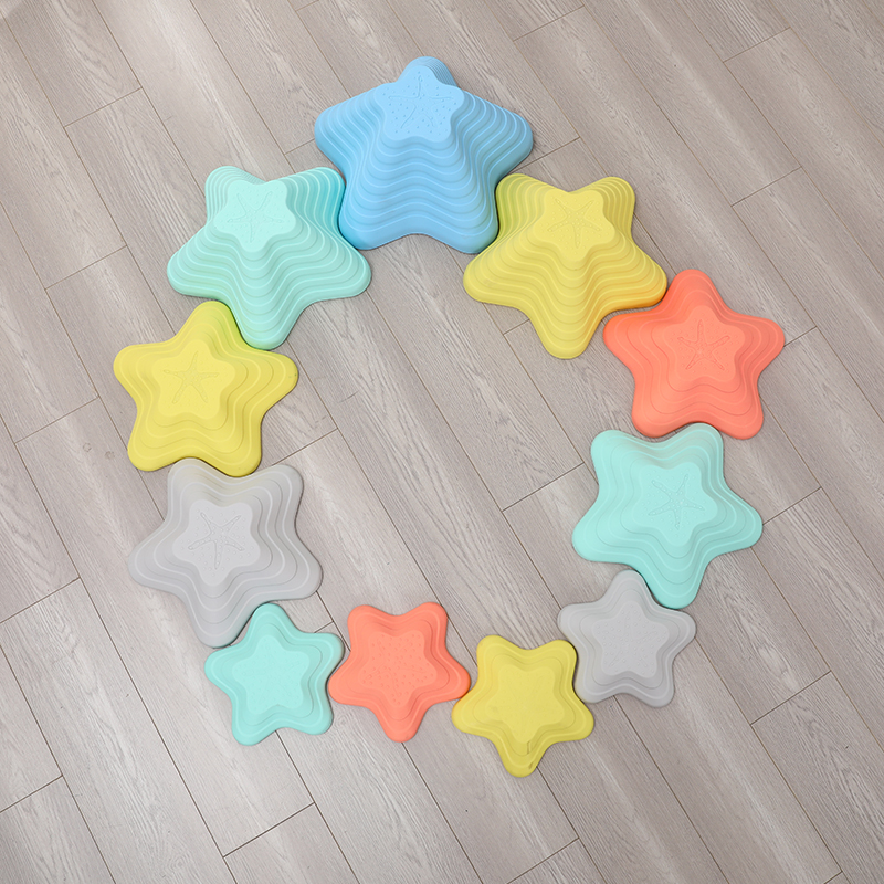 海星过河石儿童感统训练器材平衡触觉踩踏石幼儿园家用体能教玩具