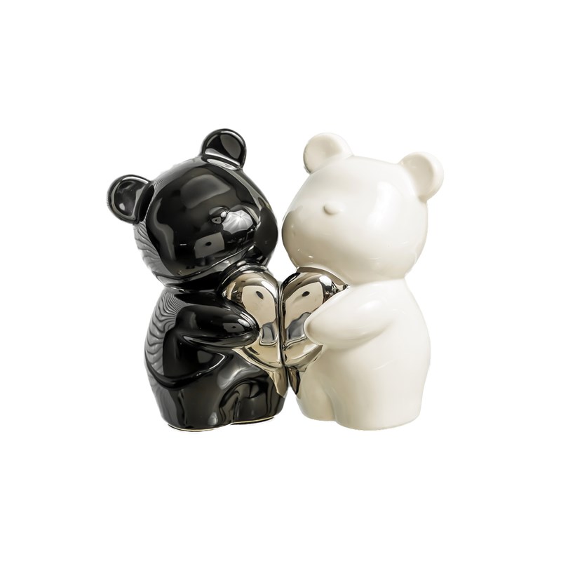 暴力熊书立书档摆件现代轻奢酒柜摆件客厅电视柜儿童房书房装饰