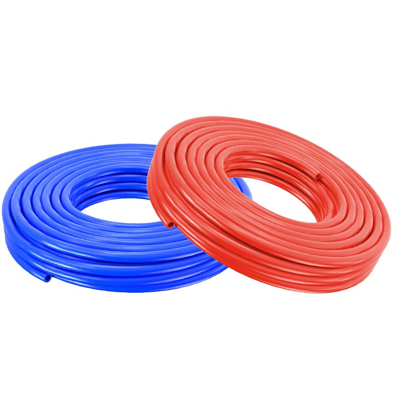 PU夹纱气管空压机气泵高压软管气动气鼓充气I管防爆自锁接头8mm 1