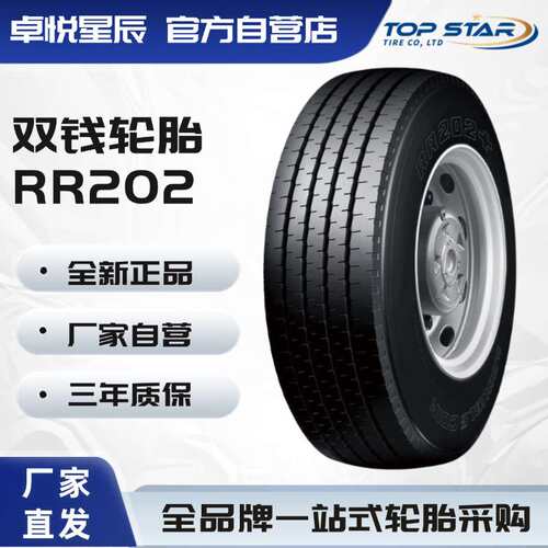 双钱轮胎 DOUBLE COIN 8.25R20-14 RR202 全钢丝子午线