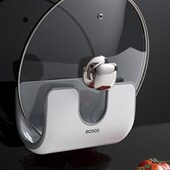 锅盖架壁挂式 挂钩置物架免打孔 菜板砧板收纳架厨房沥水挂架坐式