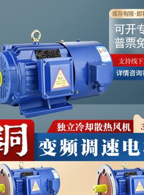 YVF80M/90S/100L/112/132-0.75/1.1/1.5/2.2/3/4KW变频调速电动机