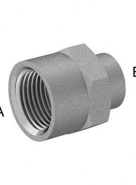 NPTF Female 耐极压碳钢变径六角直通式内丝 118P467