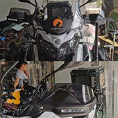 适用贝纳利金鹏502 护手罩护手挡风加高片 改装 TRK502X TRK251