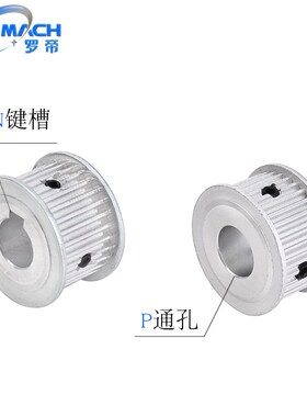 同步轮 S3M50齿 S3M50T 槽宽16 AF型 两面平 同步带轮 内孔5-20mm