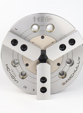 SAMCHULLY韩国三千里中实三爪液压卡盘HC-06 HC-08 HC-10 4寸8寸