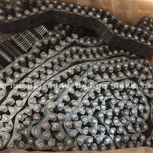 无声链条 129 无心磨配件 M1080B 66节 传动链条链轮