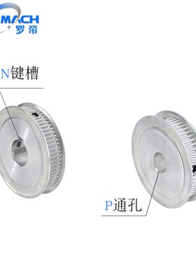 同步轮 3M46齿 3M46T 槽宽11 AF型 两面平 同步皮带轮 内孔6-20mm