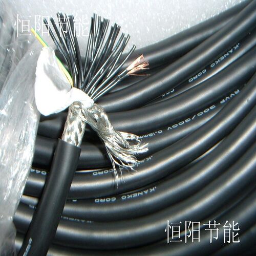 10日本进口24芯0.12平方屏蔽线RVVP信号线机床控制线铜芯软26awg