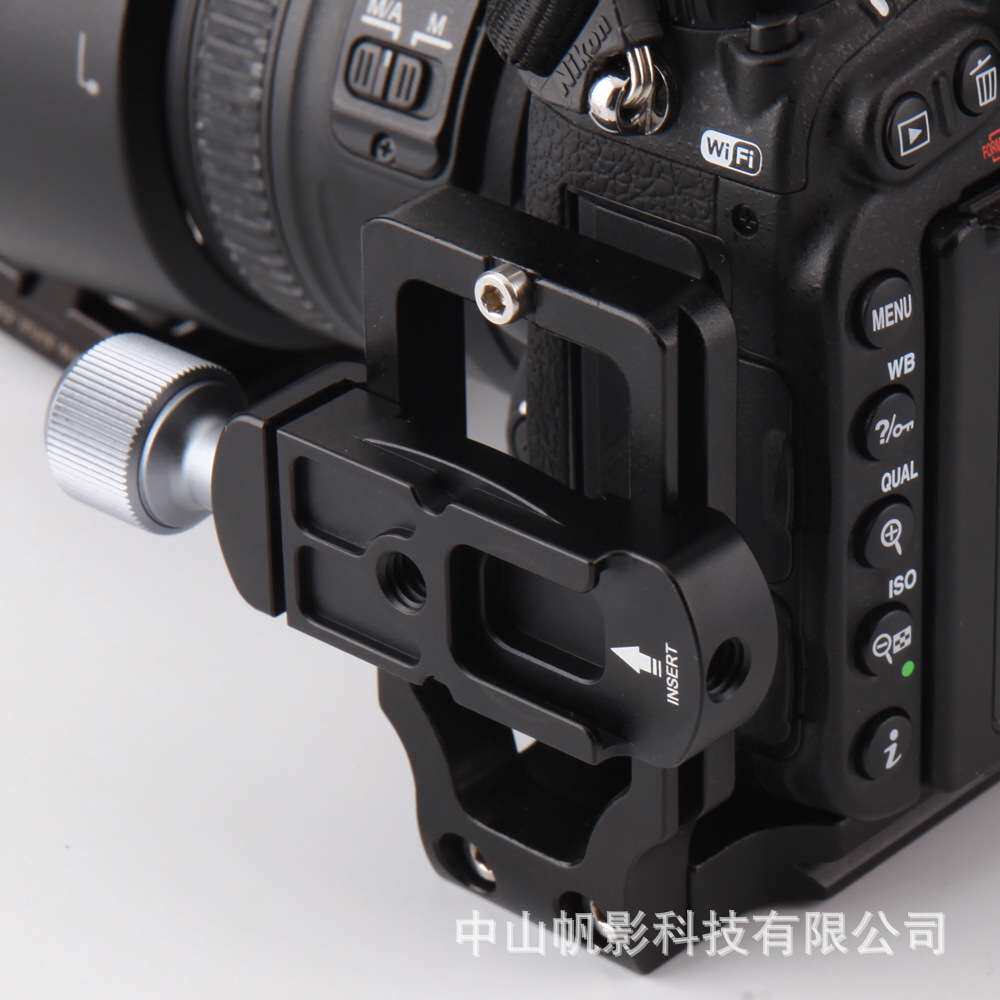 FBS-22 L型快装板夹座单反微单相机外接怪手补光灯麦克风监视器