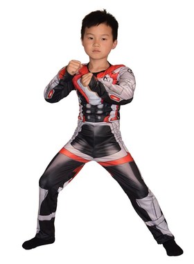 万圣节儿童主题h舞会表演服cosplay肌肉连体服量子战衣服装