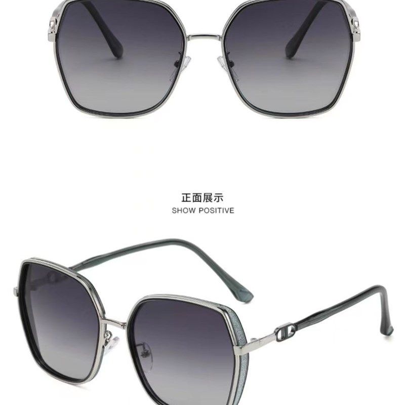 墨镜女士2024新款高级感防紫外线强光H偏光太阳镜可配近视度数眼