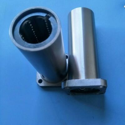 304材质不锈钢方法兰加长直线轴承SLMK20 25 30 40LGA钢保耐高温