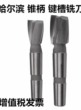 哈尔滨锥柄键槽铣刀12 14 16 18 20 22 24 26-50mm锥柄立铣刀