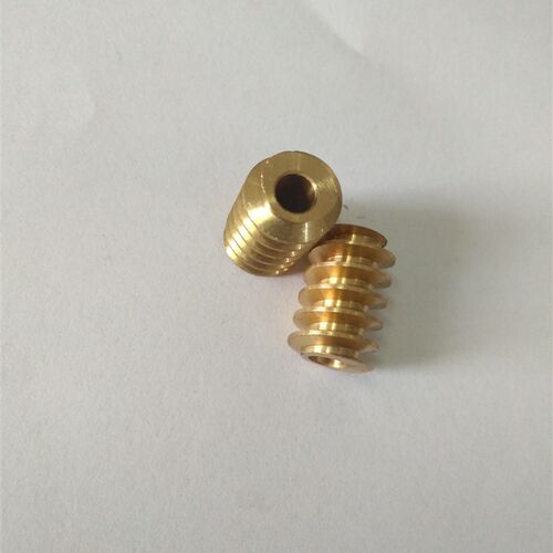 1模数蜗杆  内孔5mm   金属   755  775蜗杆