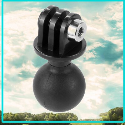 GoPro配件 圆球蝴蝶夹支架 hero7潜水补光灯云台 球头灯臂座云台