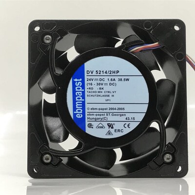 DV5214/2HP原装西德EBM-papst 24V 1.6A 38.5W 12738变频风扇风机