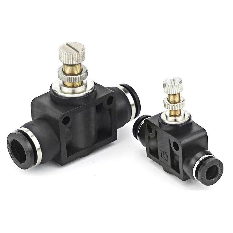 气动PU管快插快速接头 流量可调管道节流阀PA4 PA6 PA8 PA10 PA12,搬运/仓储/物流设备,其他起重搬运设备,淘宝优惠券,粉丝福利购,淘宝优惠卷