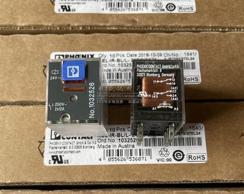 原装菲尼克斯 继电器 REL-IR-BL/L- 24DC/2X21 - 1032526 2908341