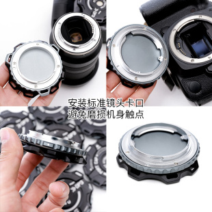 前哨身盖微单反电影铝合金防尘保护端口盖摄影师陈文坚