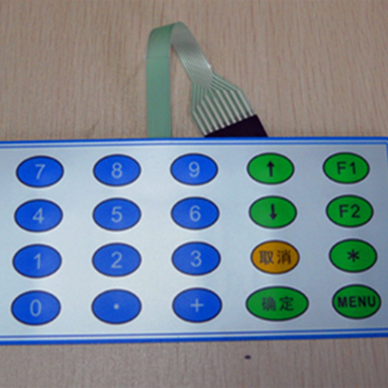 依时利台式消费机按键板  依时利ER-691C /691CT消费机主按键面板