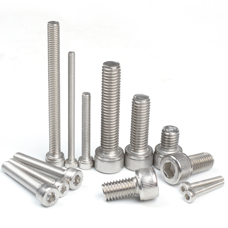 不锈钢内六角螺丝m2mmmm5圆柱头杯头角锣丝螺栓个