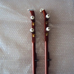 秦腔板胡琴杆 红木秦腔板胡杆 卷书头 平头板胡杆 音杆 扁杆