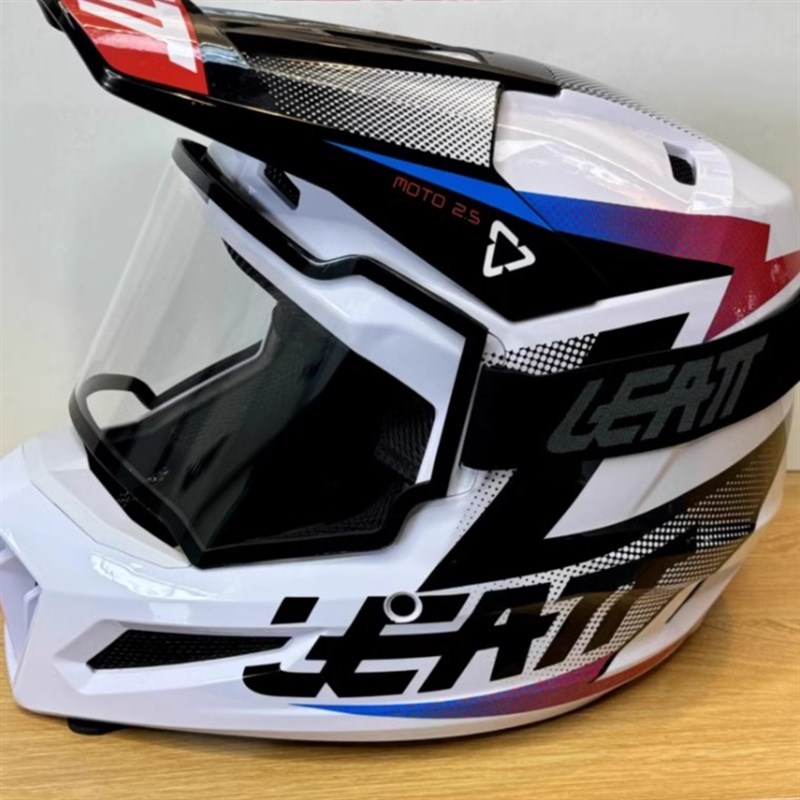 LEATT越野摩托车头盔风镜骑行装备挡风面罩近视眼镜防尘镜片