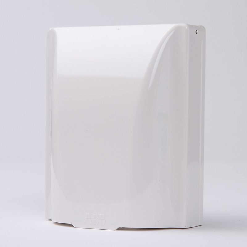 A开关插座防溅盒防水盒86面板通用型白色金色银色AS502三色可选