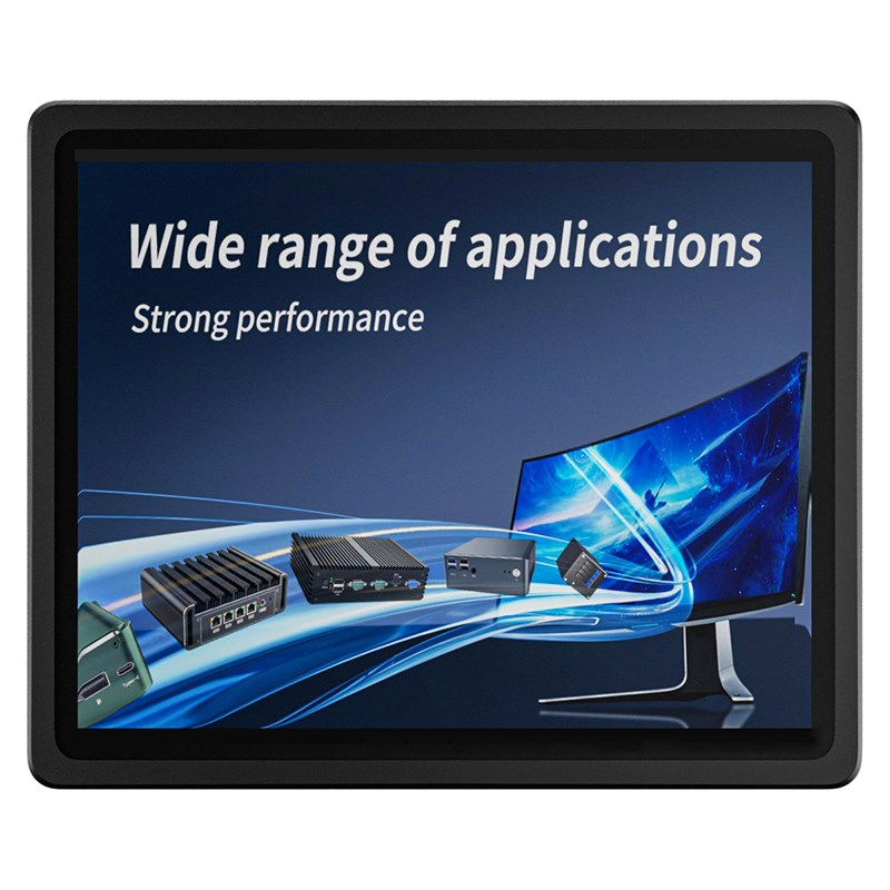 i3-1115G4工控一体机嵌入式无风扇电容触摸屏全封闭工业平板电脑