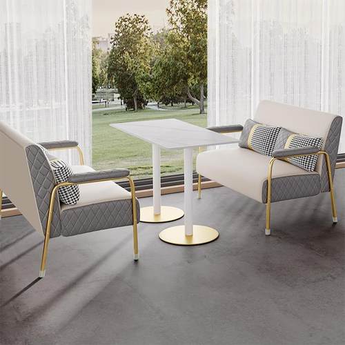 咖啡店桌椅清吧书吧阳台休闲休息会客洽谈接待轻奢卡座奶茶店沙发