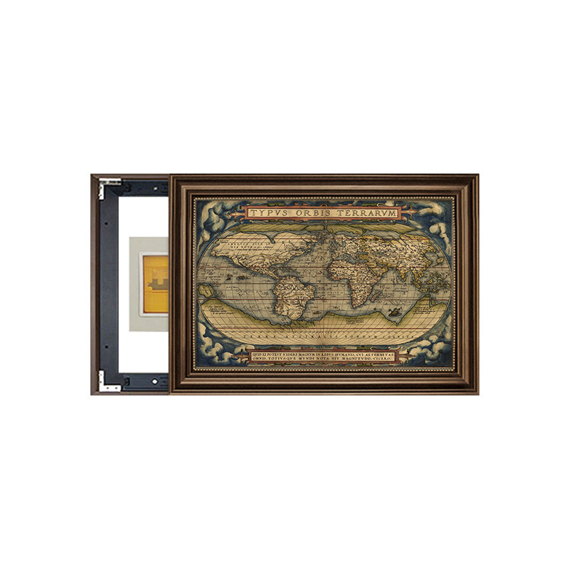 美式电表箱装饰画免打孔遮挡总开关电闸盒配电箱客厅餐厅挂画欧式