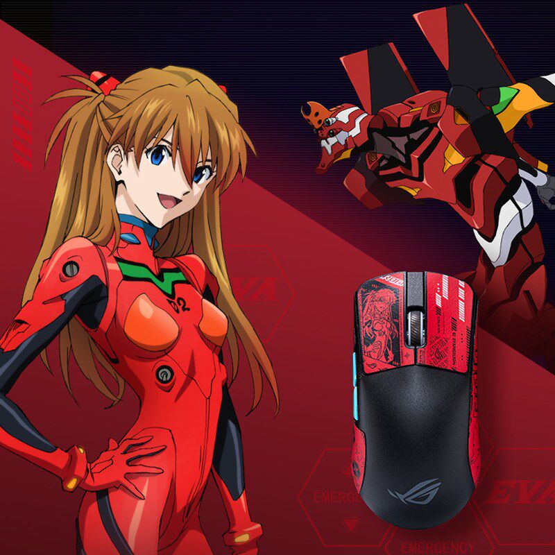 ROG龙鳞鼠标月刃2 Ace战刃3无线AP 36K防滑贴纸防汗EVA明日香联名