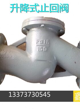 升降式止回阀 卧式止回阀 向阀H41H-16DN65 80 100 125 150 200
