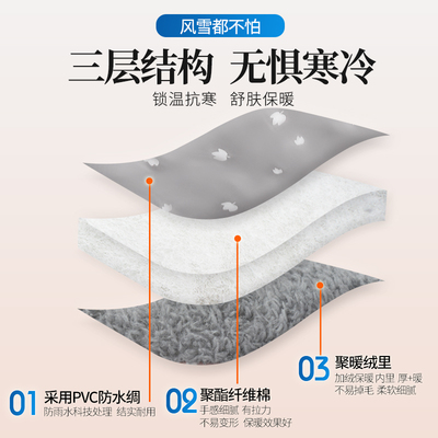 分体电动车冬季挡风被踏板摩托车防风罩电瓶车加大加厚保暖防雨水